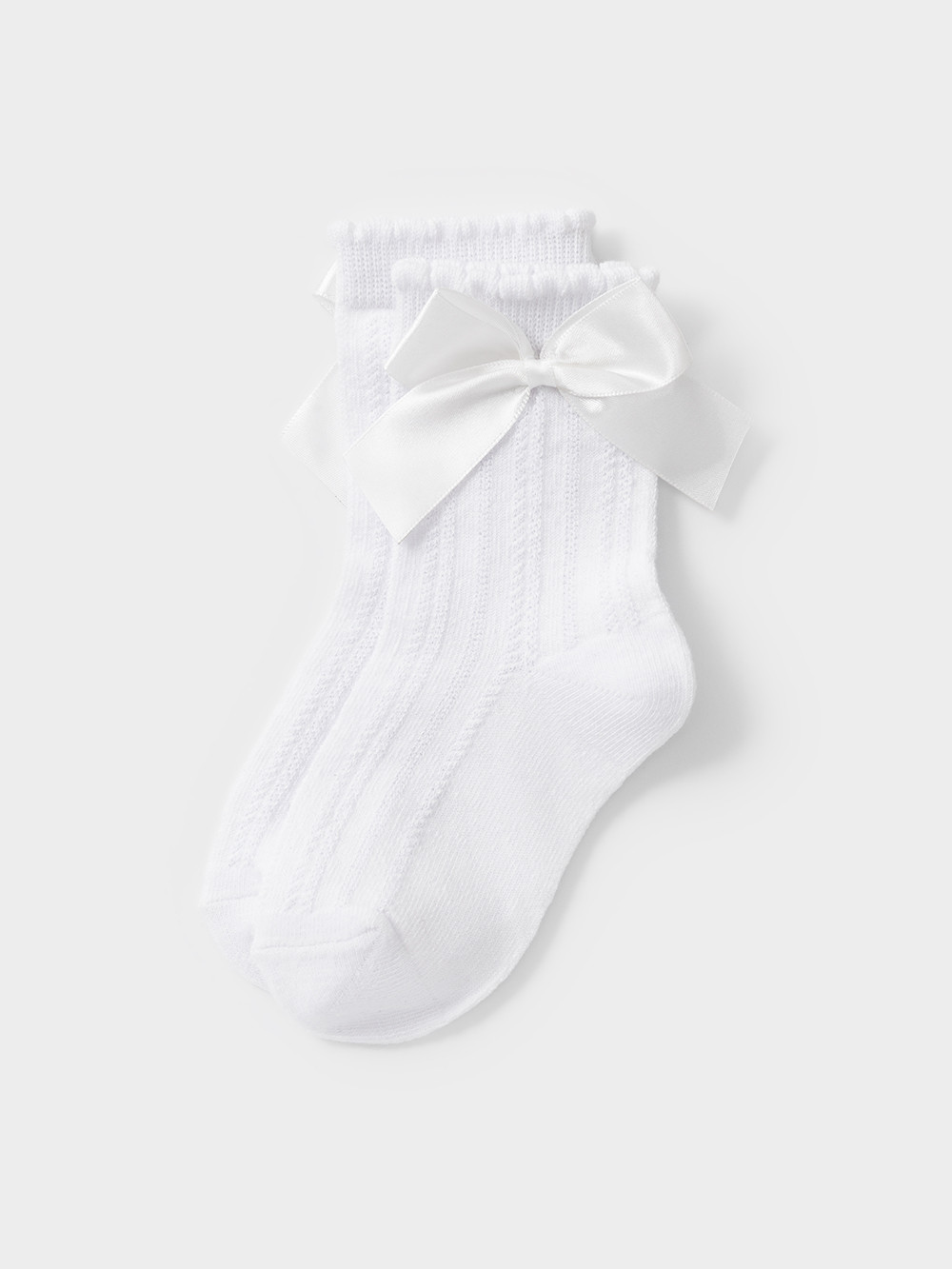 Носки для девочки, артикул: К 9707/1 ФВ, цвет: белый, фото 2
