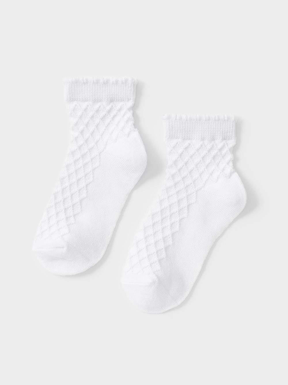 Носки для девочки, артикул: К 9689/1 ФВ, цвет: белый, фото 3