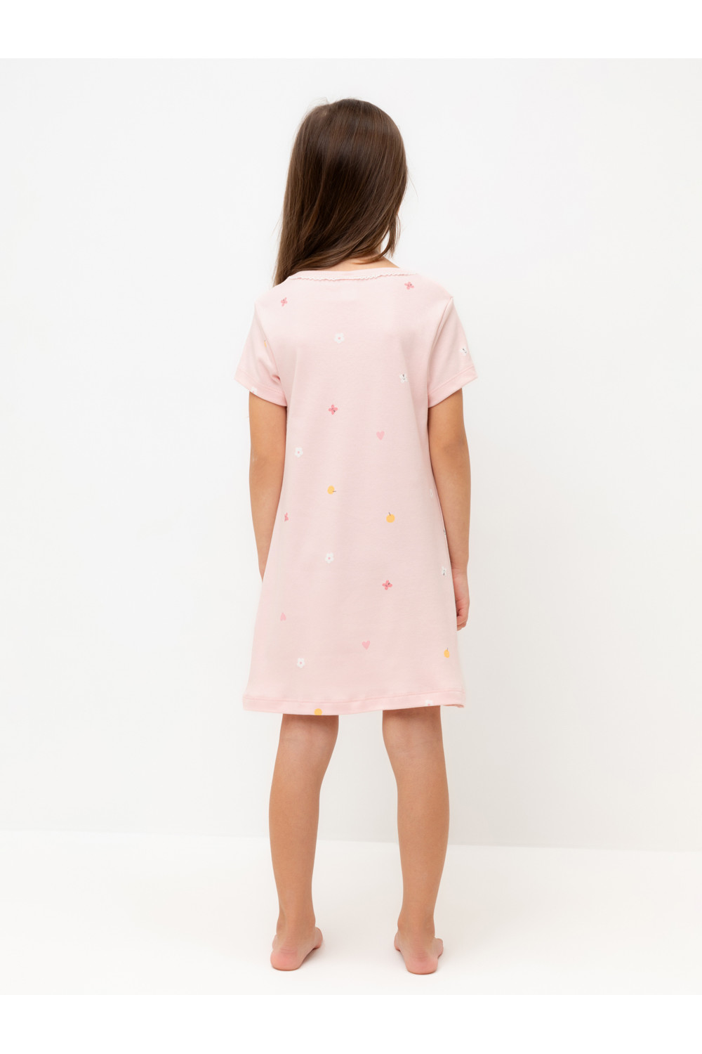 Ночная сорочка для девочки, артикул: К 1156, цвет: розовый, фото 5