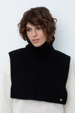 Манишки женские для мам, артикул: ЕВ 28001/24ш, цвет: черный