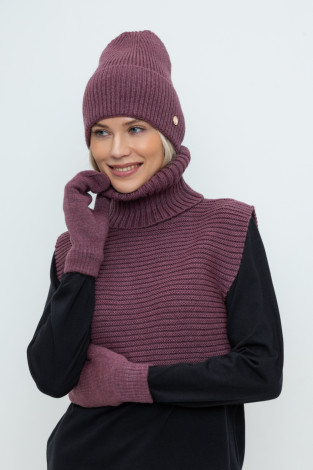 Манишки женские для мам, артикул: ЕВ 28001/24ш, цвет: бордовый