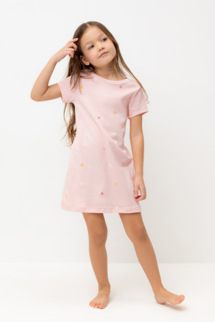 Ночная сорочка для девочки, артикул: К 1156, цвет: розовый