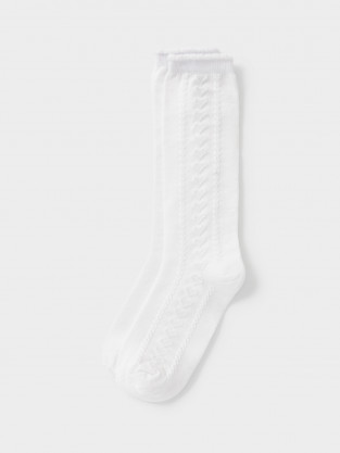 Носки для девочки, артикул: К 9687/2 АТ, цвет: белый - 2 фото